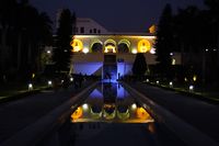 Garden lighting (Pinjore, India)