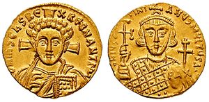 Solidus-Justinian II-Christ b-sb1413.jpg