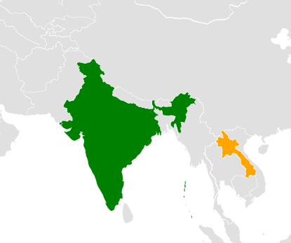 ملف:India–Laos Locator.svg