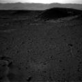 Curiosity's view of a "bright spot" near "The Kimberley" (KMS-9; April 3, 2014).[44]