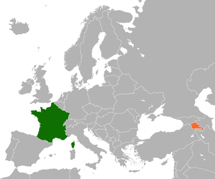 ملف:France Armenia Locator.png