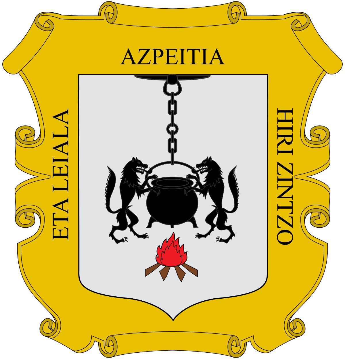 ملف:Escudo de Azpeitia.svg - المعرفة