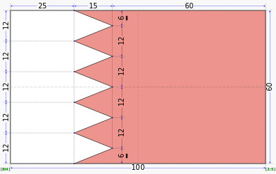 Flag construction sheet