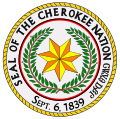 Great seal of the cherokee nation.svg