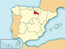 موقع لا ريوخا في إسپانيا