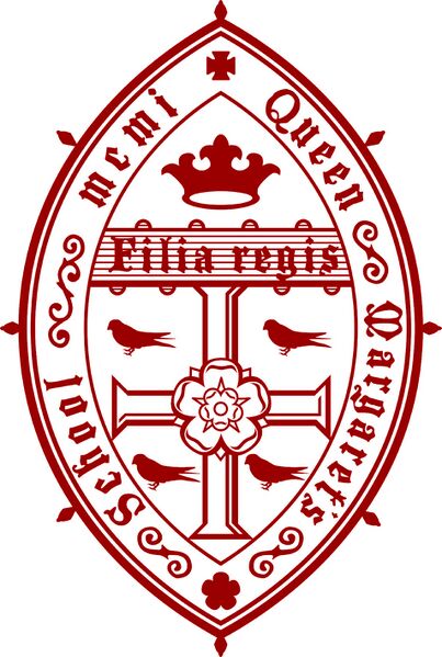 ملف:New QM crest (darker)red.JPG