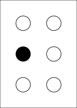 ملف:Braille Comma.svg