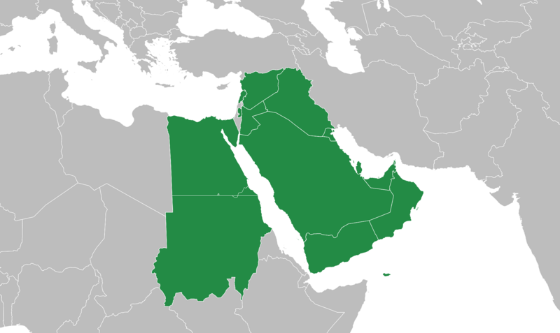 ملف:Map of the Mashriq.png