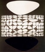 كرلـو، 1947، اوپ آرت، تيمة تجريدية، أكريليك.