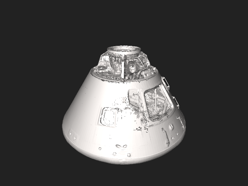 ملف:Apollo command module smithsonian high detail.stl