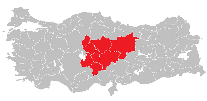 ملف:Central Anatolia Region.png