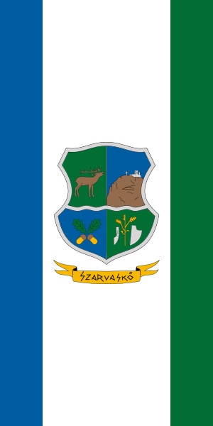 ملف:Flag of Szarvaskő.svg