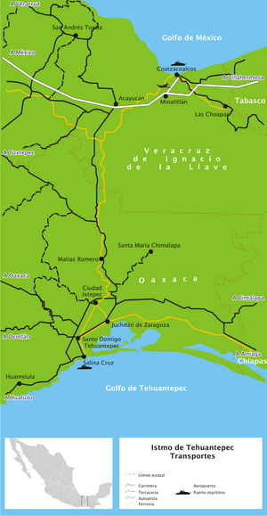 Istmo de Tehuantepec transportes.png