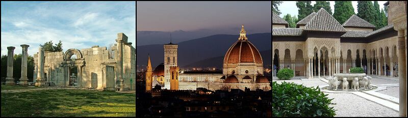 ملف:Collage Abrahamic civilization elements.jpg