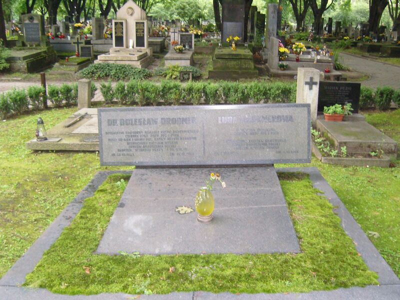 ملف:Grób Bolesława Drobnera.jpg