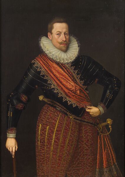 ملف:Lucas van Valckenborch - Emperor Matthias as Archduke, with baton.jpg