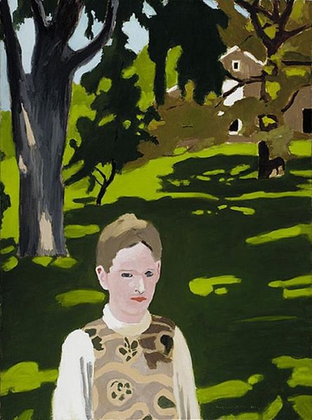 ملف:Fairfield Porter's painting 'Under the Elms', 1971 - 1972.jpg