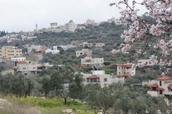 منظر عام لأحد مناطق البلدة - 2012