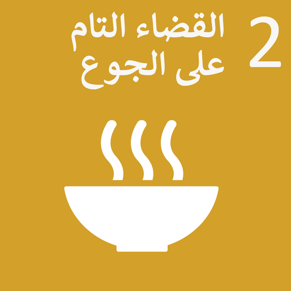 ملف:Sustainable Development Goal 2-ar.png