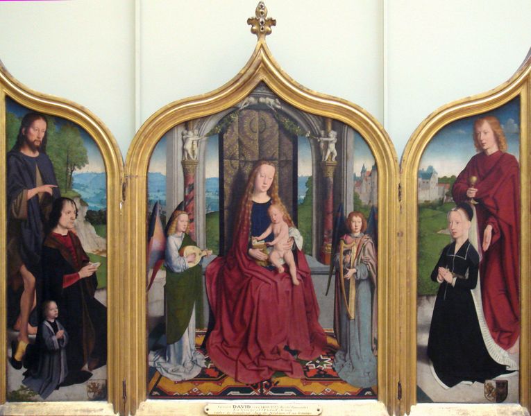 ملف:Gerard David Tryptique de la famille Sedano Bruges 1523.jpg