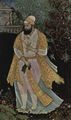 پورتريه ابراهيم عادل شاه الثاني (1580-1626) من بيجاپور، 1615.