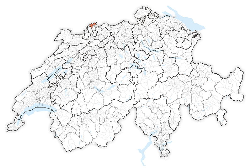 ملف:Karte Lage Kanton Basel Stadt 2009.png