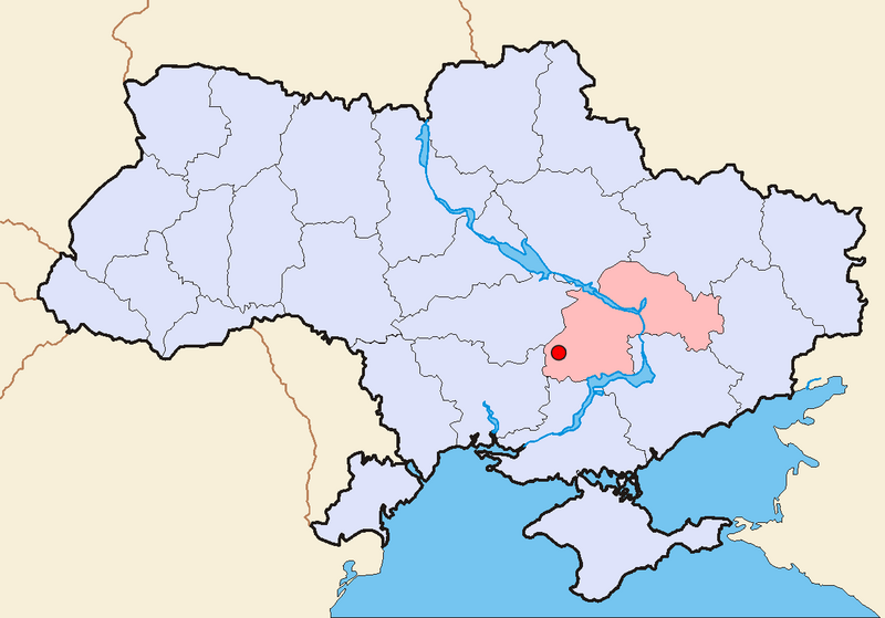 ملف:Kryvyi Rih Ukraine map.png
