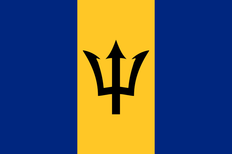 ملف:Flag of Barbados.svg
