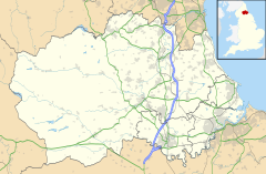 Durham is located in مقاطعة درم