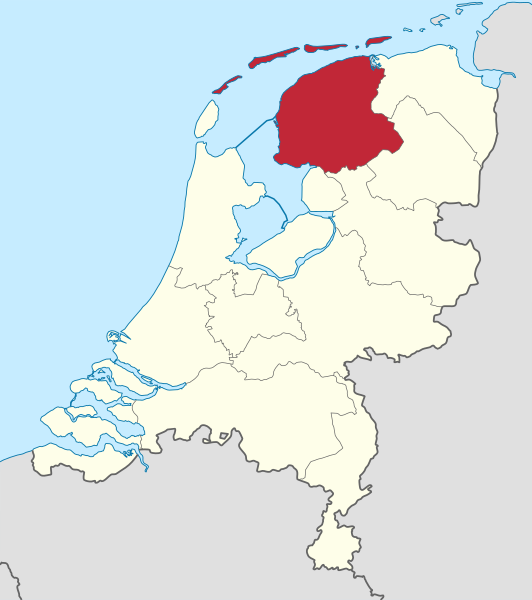 ملف:Friesland in the Netherlands.svg