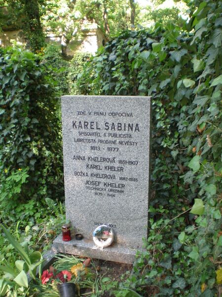 ملف:Karel Sabina-grave.JPG