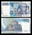 L.10,000 – obverse and reverse – printed in 1984