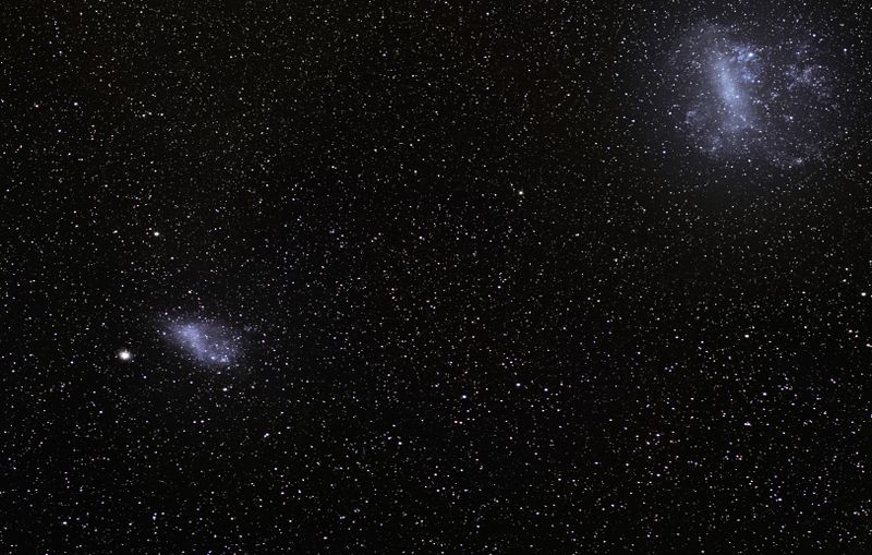 ملف:Magellanic Clouds ― Irregular Dwarf Galaxies .jpg
