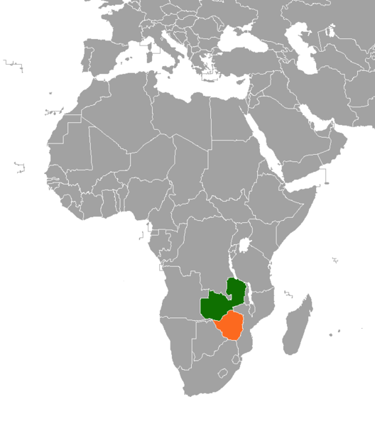 ملف:Zambia Zimbabwe Locator.png