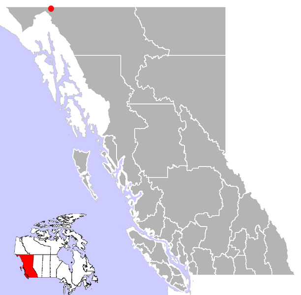 ملف:Bennett, British Columbia Location.png