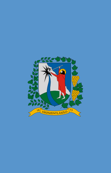 ملف:Flag of Jászszentlászló.svg