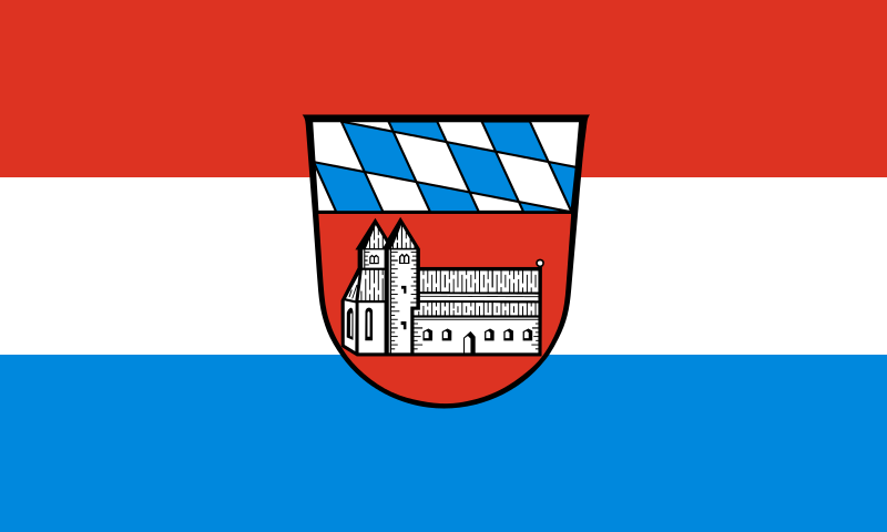 ملف:Flagge Landkreis Cham.svg