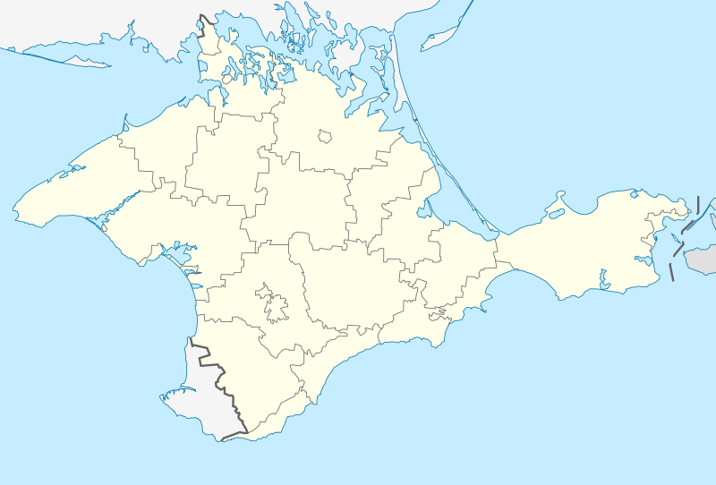 ملف:Outline Map of Crimea.svg