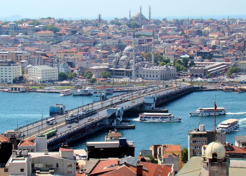 ملف:Galata Bridge From Tower.JPG
