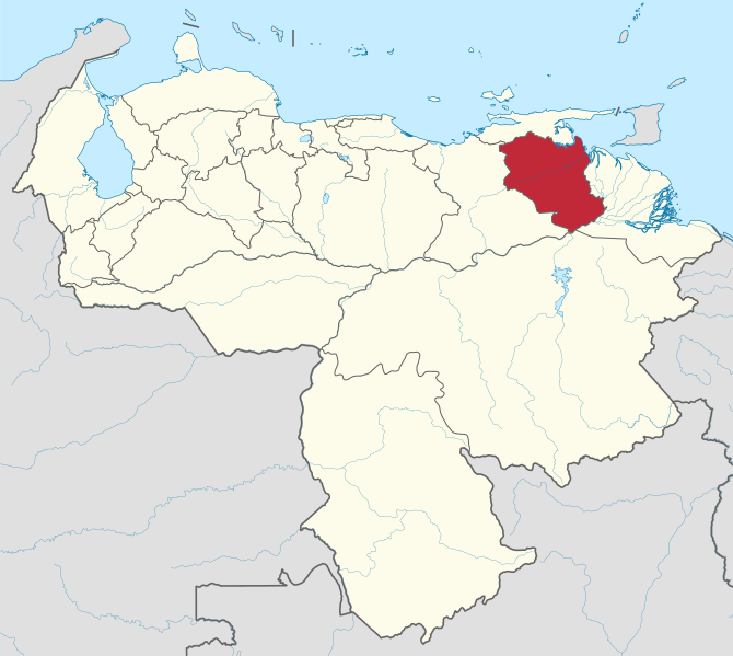 ملف:Monagas in Venezuela.svg