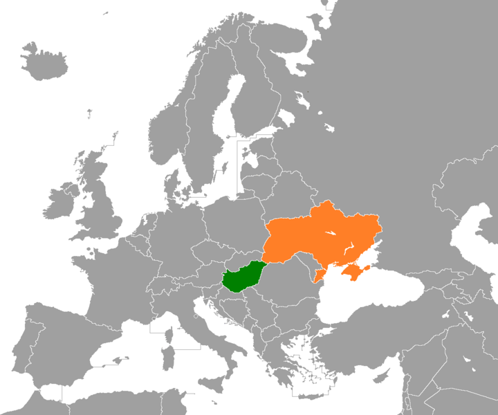 ملف:Hungary Ukraine Locator.png