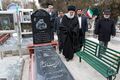 Khamenei at the grave of Hassan Tehrani Moghadam 1.jpg