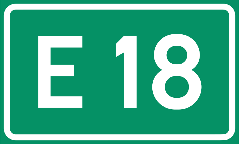ملف:Riksvei E 18.svg