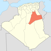 Algeria 30 Wilaya locator map-2009.png
