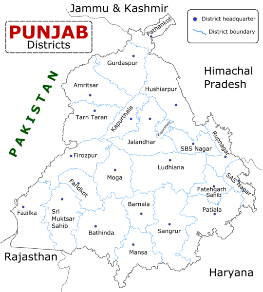 ملف:Punjab district map.png