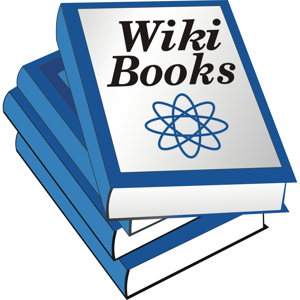 ملف:Wikibooks-logo.svg - المعرفة
