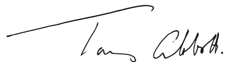 ملف:Tony Abbott Signature.png