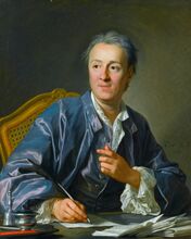 Louis-Michel van Loo, Portrait of Denis Diderot, 1767