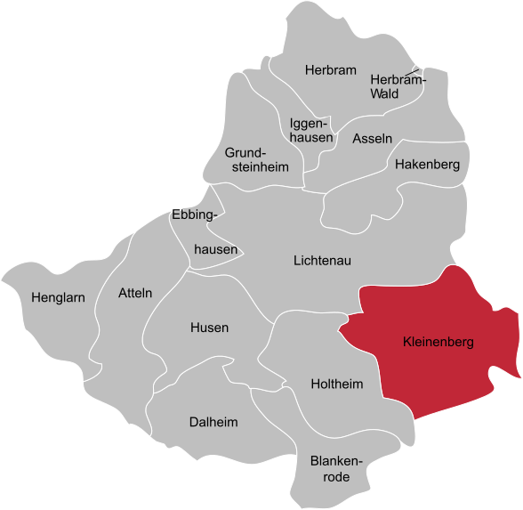 ملف:Ortsteile Lichtenau - Kleinenberg.svg