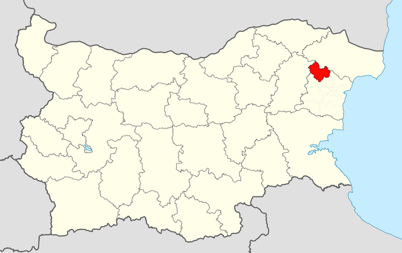 ملف:ValchiDol Municipality Within Bulgaria.png